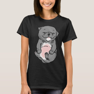 Cute Chubby Grey Pitbull Puppy T-Shirt
