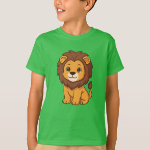 Cute Chubby Lion T-Shirt