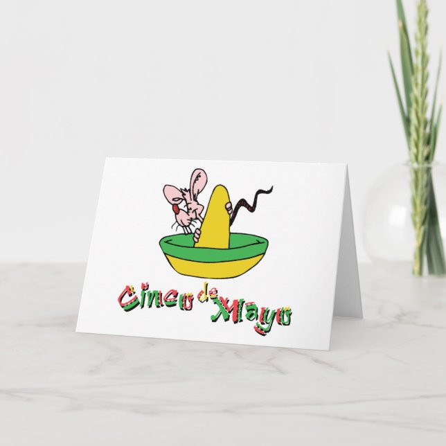 Cute Cinco de Mayo Card (Front)