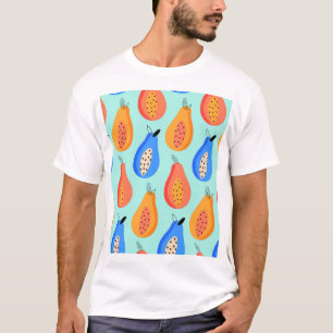 Cute Citrus Fruits Summer Vintage T-Shirt