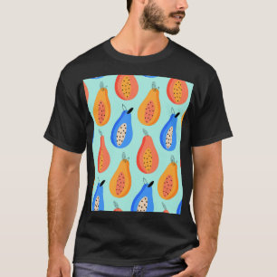 Cute Citrus Fruits Summer Vintage T-Shirt