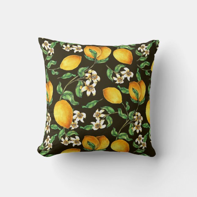 Cute Citrus pattern Cushion (Front)