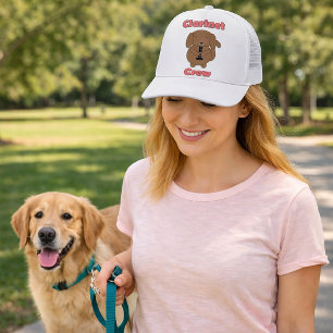Cute Clarinet Crew Puppy Musician Kawaii Trucker Hat