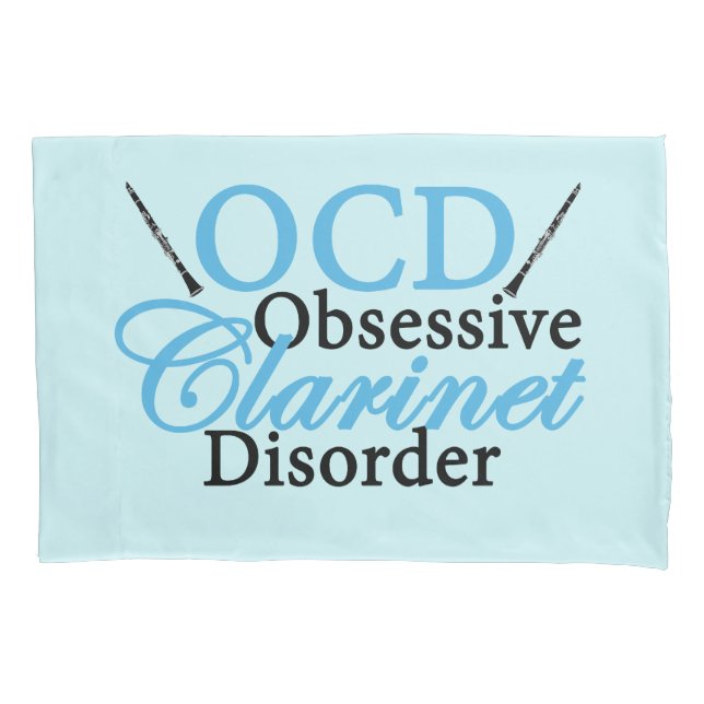 Cute Clarinet Pillowcase (Front)