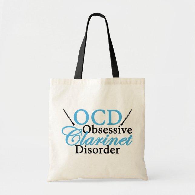 Cute Clarinet Tote Bag (Front)