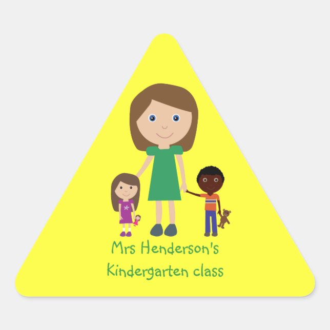 Cute Class Stickers For Kindergarten Kids! (Front)