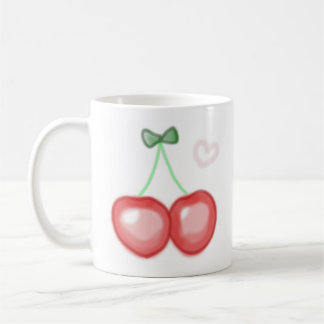 Cute Classy Michigan Cherries Coffee Mug