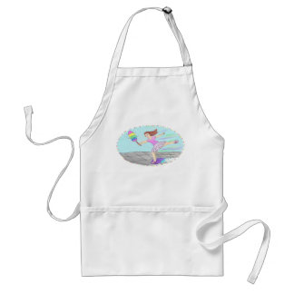 Cute Cleaning Lady Standard Apron