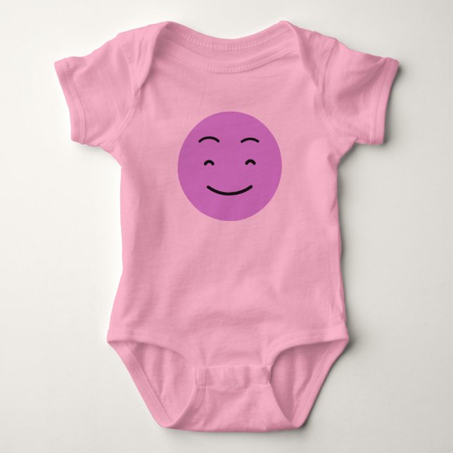Cute clothing baby bodysuit (Front)
