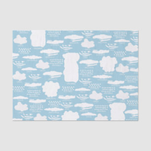 Cute Clouds Tissue Paper