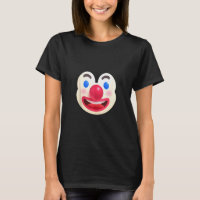 Cute Clown Face Disguise Weird Funny Costume
