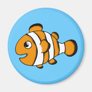 cute clown fish magnet