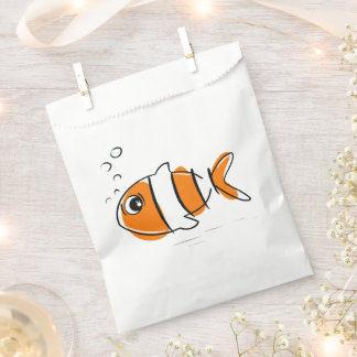 Cute Clownfish Favor Bag