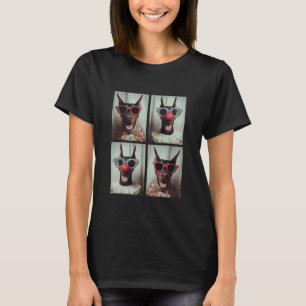 Cute Clowns Dobermans with Sunglasses Kidcore Hall T-Shirt
