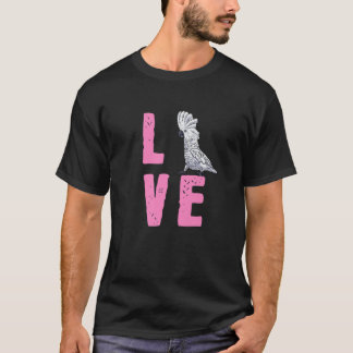 Cute Cockatoo Gift - Love My Umbrella Cockatoo T-Shirt