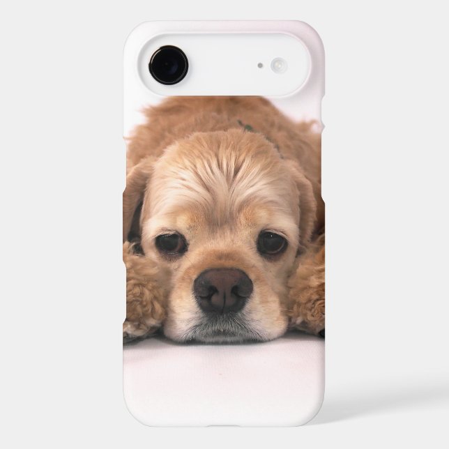Cute Cocker Spaniel Case-Mate iPhone Case (Back)