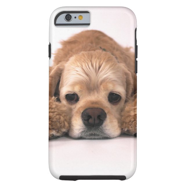 Cute Cocker Spaniel Case-Mate iPhone Case (Back)