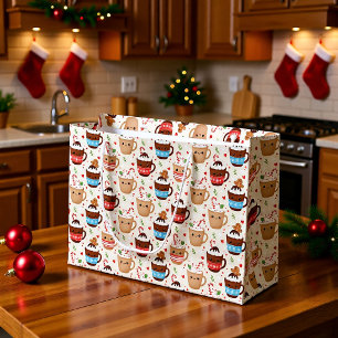 Cute Cocoa Holiday Gift Bag