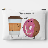 Cute Coffee and Doughnut Complete Couple