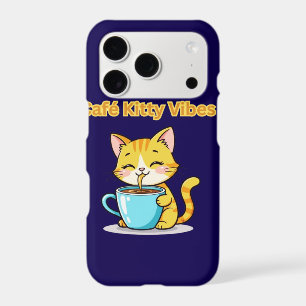 **Cute Coffee Cat – Adorable Cat Drinking Coffee I