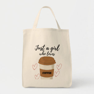 Cute Coffee Lover Graphic Tote bag for Women