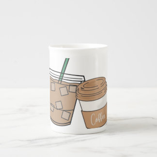 Cute Coffee Lover Paper Cup | Iced & Hot Coffee Dr