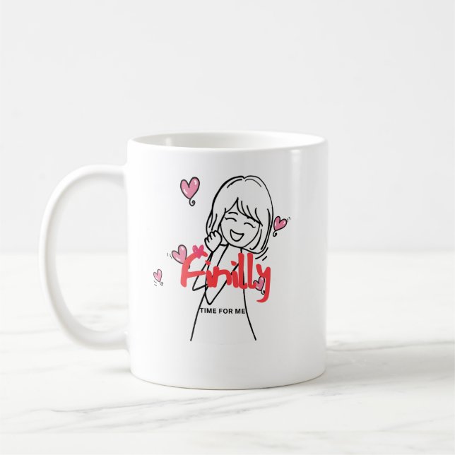 Cute Coffee Mug (Left)