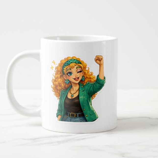Cute Coffee Mug – Perfect for Everyday Sips (Left)