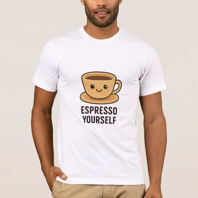 Cute Coffee Pun T-Shirt (Front)