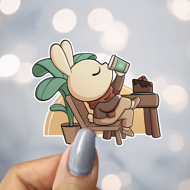 Cute Coffee Shop Bunny (Creator Uploaded)