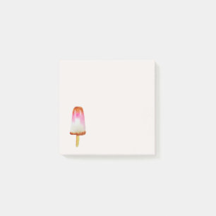 Cute cola popsicle girl's art stationery post-it notes