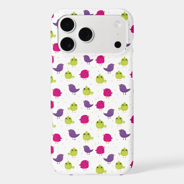 Cute colorful birds (Back)