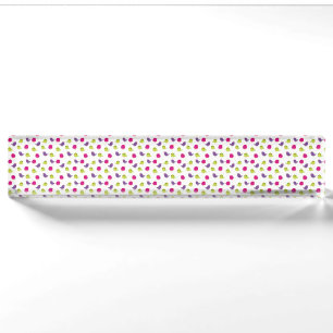 Cute colorful birds nameplate