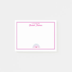 Cute Colorful Boho Rainbow Girls Post-it Notes