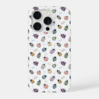 Cute Colorful Bugs Pattern
