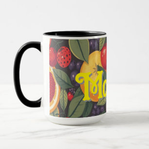 Cute Colorful Fruit Pattern – Fun Summer Design Mug