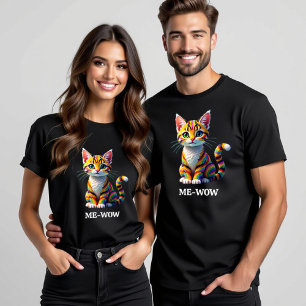 Cute Colorful Margay Candy Cat T-Shirt