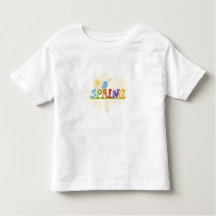 Cute Colorful Nature Graphic Tee for Kids