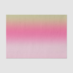 Cute Colorful Pink Gradient Tissue Paper
