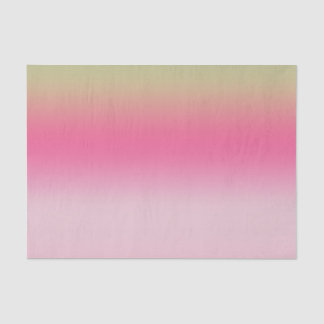Cute Colorful Pink Gradient Tissue Paper