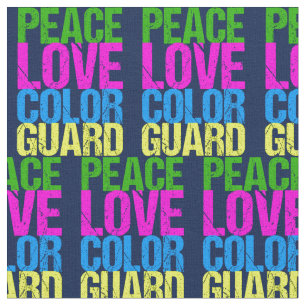Cute Colour Guard Fabric