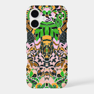 Cute colourful abstract floral