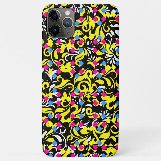 Cute colourful abstract floral Case-Mate iPhone case (Back)