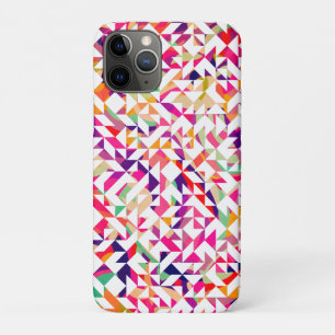 Cute colourful abstract geometric patterns Case-Mate iPhone case