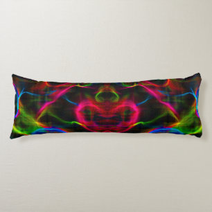 Cute colourful abstract lines body cushion