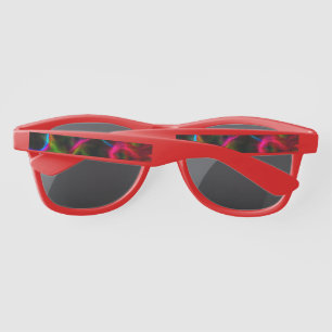 Cute colourful abstract lines  sunglasses