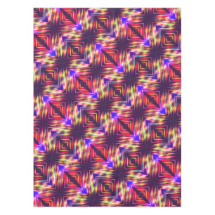 Cute colourful abstract lines throw pillow iPhone Tablecloth