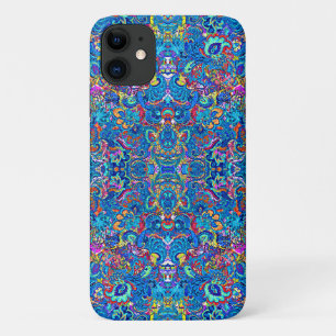 Cute colourful abstract painting flowers Case-Mate iPhone case