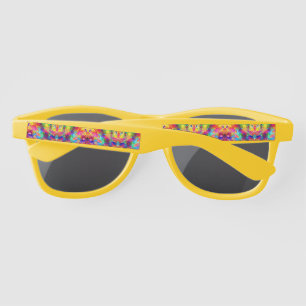 Cute colourful abstract phantom sunglasses