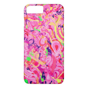 Cute colourful abstract swirls painting Case-Mate iPhone case